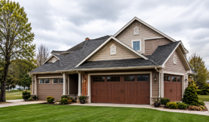 Sioux Falls home with professionally installed roofing and exterior improvements